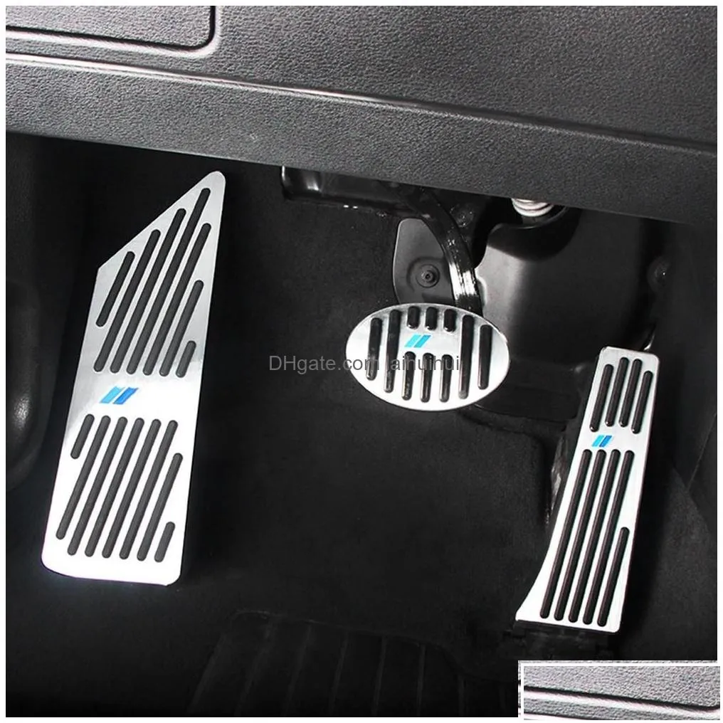 pedals nondrilling car gas fuel brake pedal accelerator er pad case foot rest frame interior accessories for x1 f48 207r drop delive