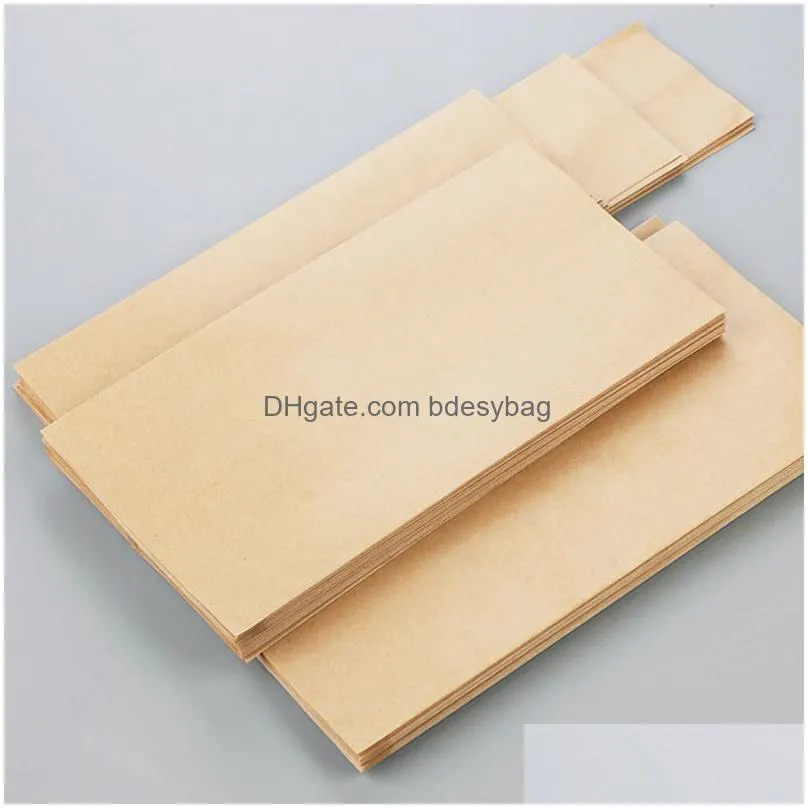 600pcs/lot sausage kebab bags meat kebab packing bag oil proof kraft paper bags wholesale lx3872