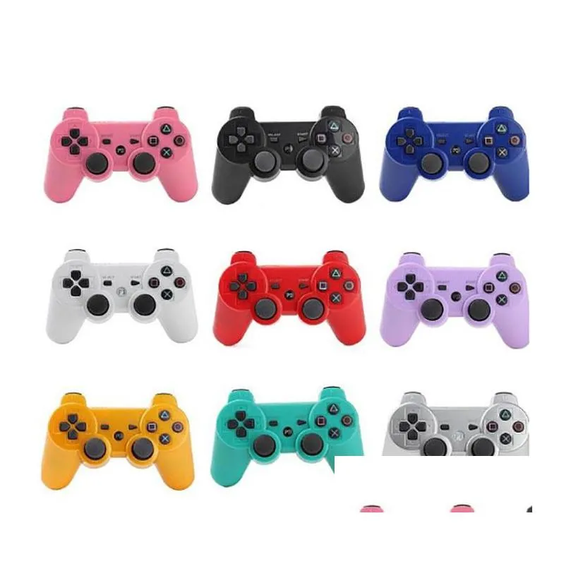 wireless bluetooth joysticks for ps3 controler controls joystick gamepad for ps3 controllers games with retail box