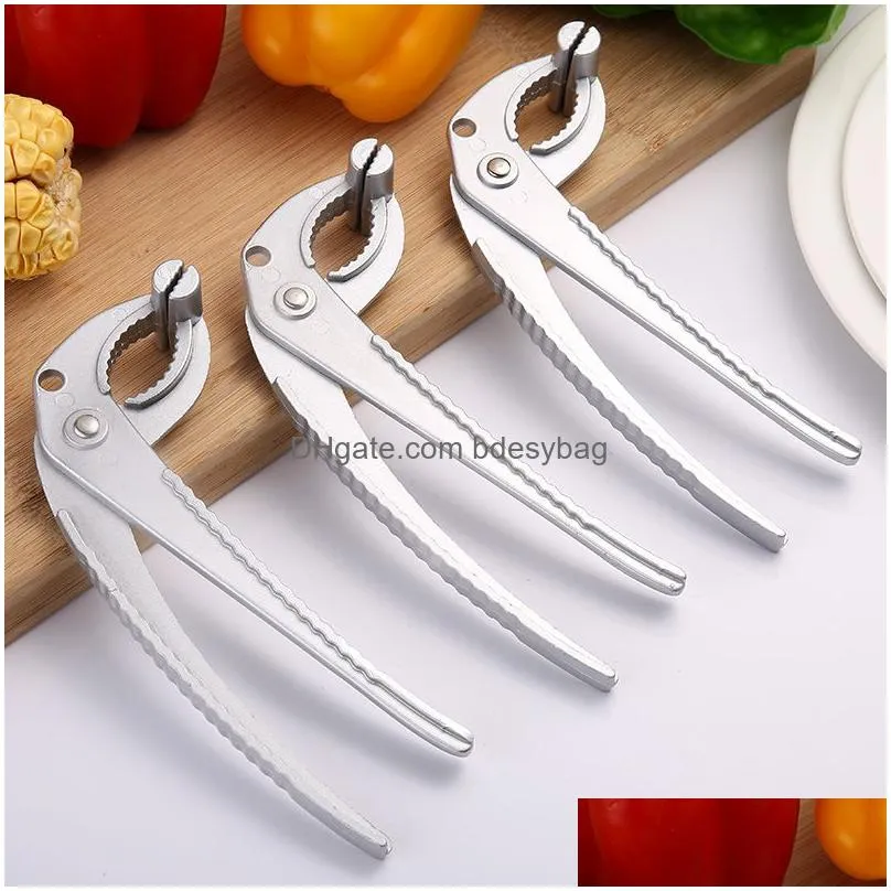 portable dish plate lifter tool non slip tongs restaurants anti scalding hot bowl aluminum alloy pot clip pan gripper lx5294