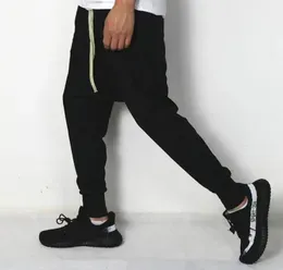 With And Waistband Elastic Pants Slightly Leggings Loose Fitting Trendy Pants Casual Harlan Men`s Men`s Cotton Jogging Sanitary