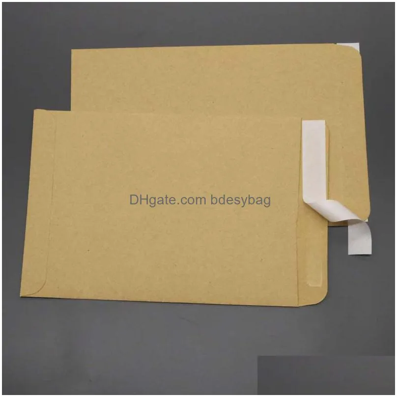 32.4x22.9cm vintage envelope spot self adhesive sealing package bag kraft paper bags document letter bags wholesale lx5254