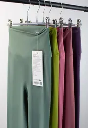 2022 Yoga Outfits designer solid color women Yoga Pants High Waist Sports Fitness elastic Leggings S3XL9026910