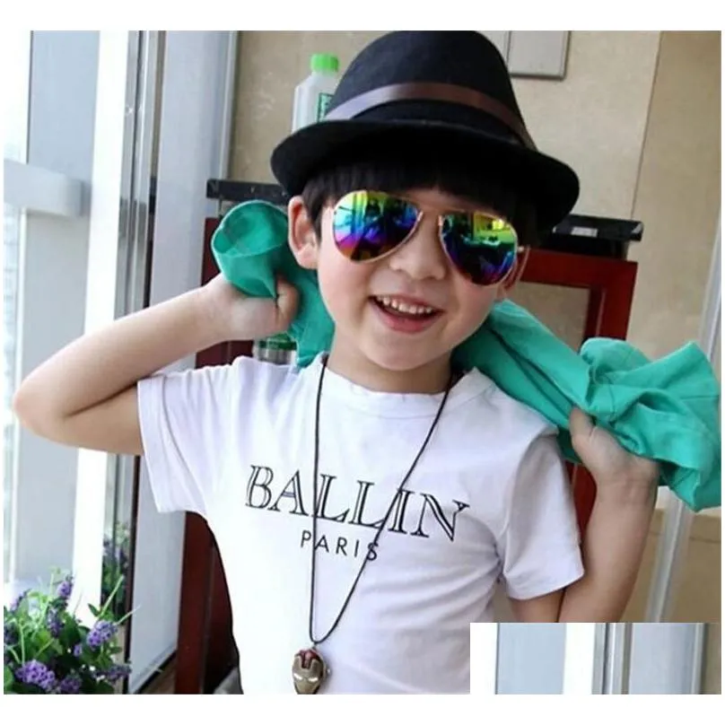 design children girls boys sunglasses kids beach supplies uv protective eyewear baby fashion sunshades glasses