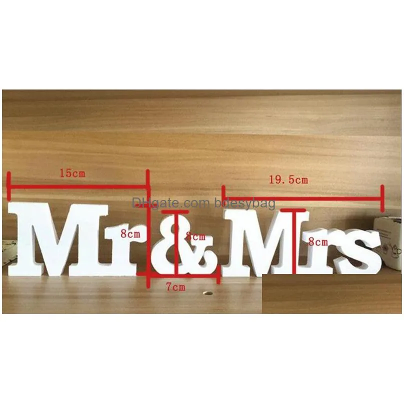 fast shipping mr mrs signs mr mrs letters for sweetheart table decor wedding decoration wedding sign f2017745