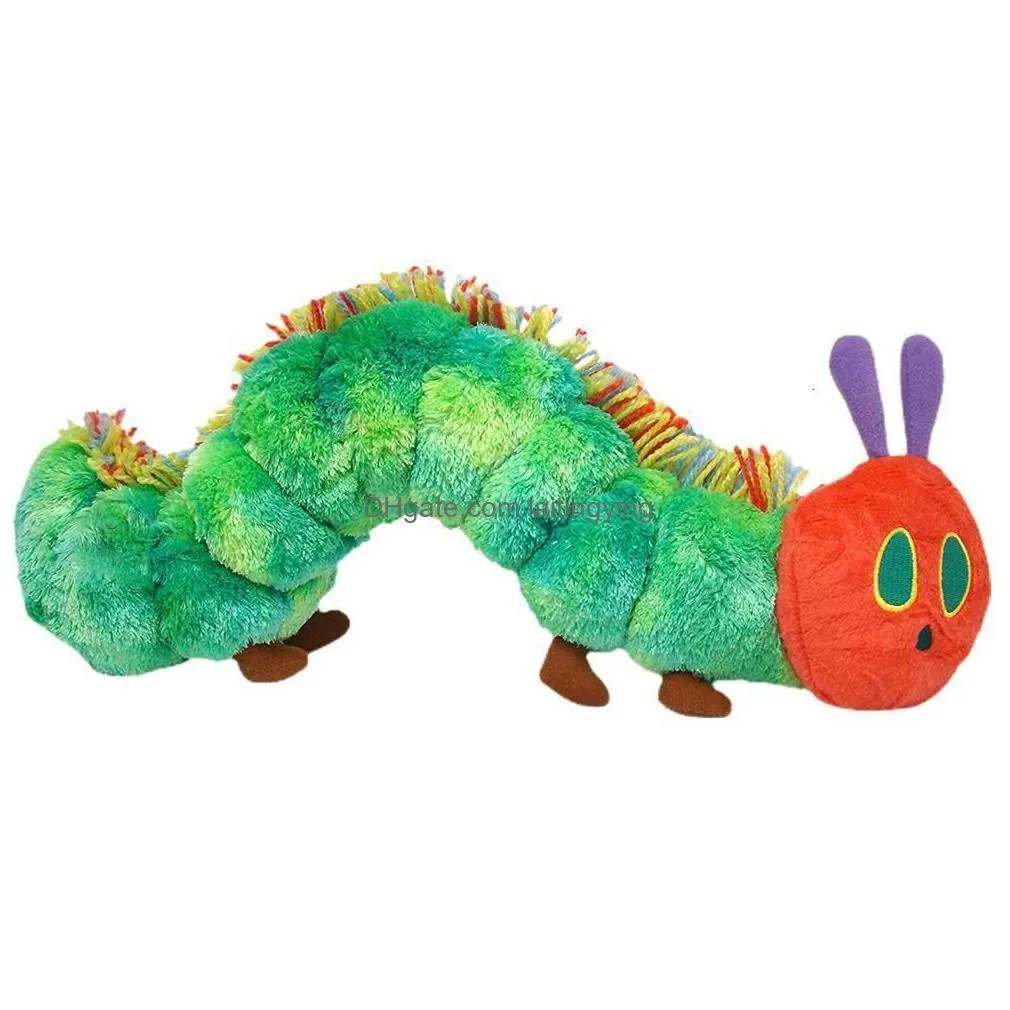 plush dolls 22cm soft toy green cotton plush animal dolls lovely very hungry creative gift for kids home decoration 230627