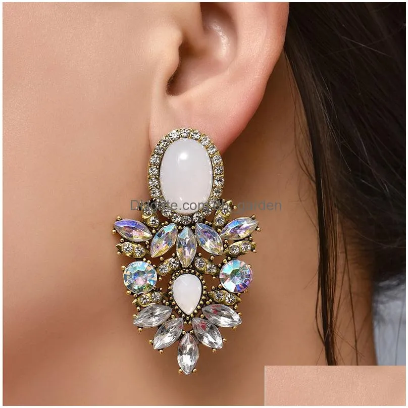 dangle earrings fishing jewelry style hot european and american retro court trend alloy bohemian style women