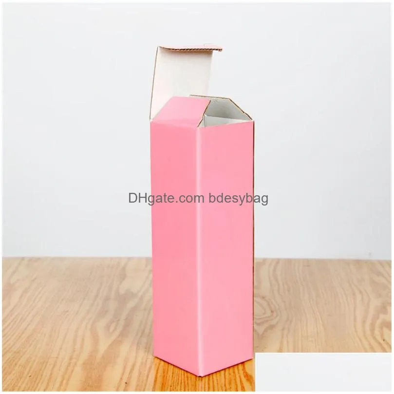 color thermos cup box water cup umbrella express packing box kraft paper packing boxes wholesale lx4691