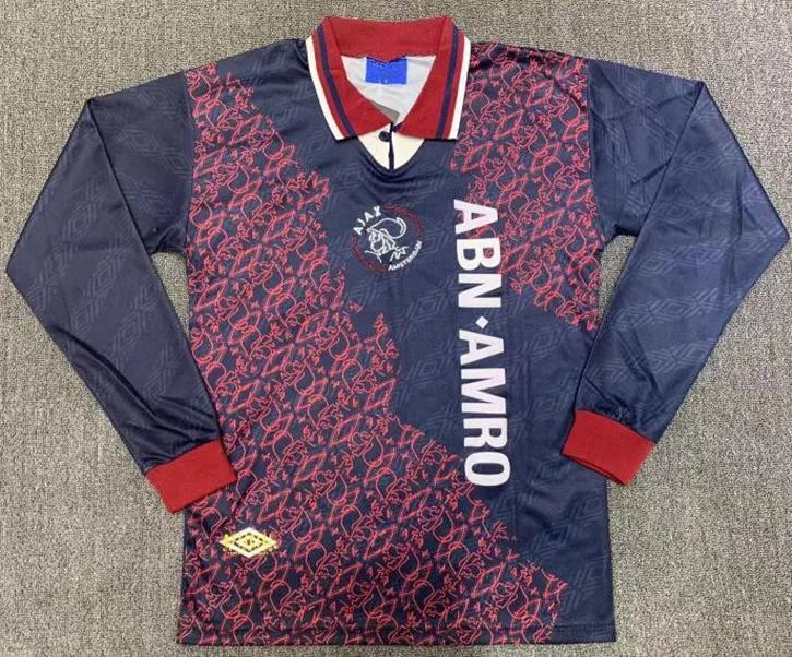 aJaXS Retro 1994 19951996 1998 2000 2001 VINIAGE RIJKAARD KLUIVERT t-shirt IBRAHIMOVIC classic shirt BERGKAMP TADIC