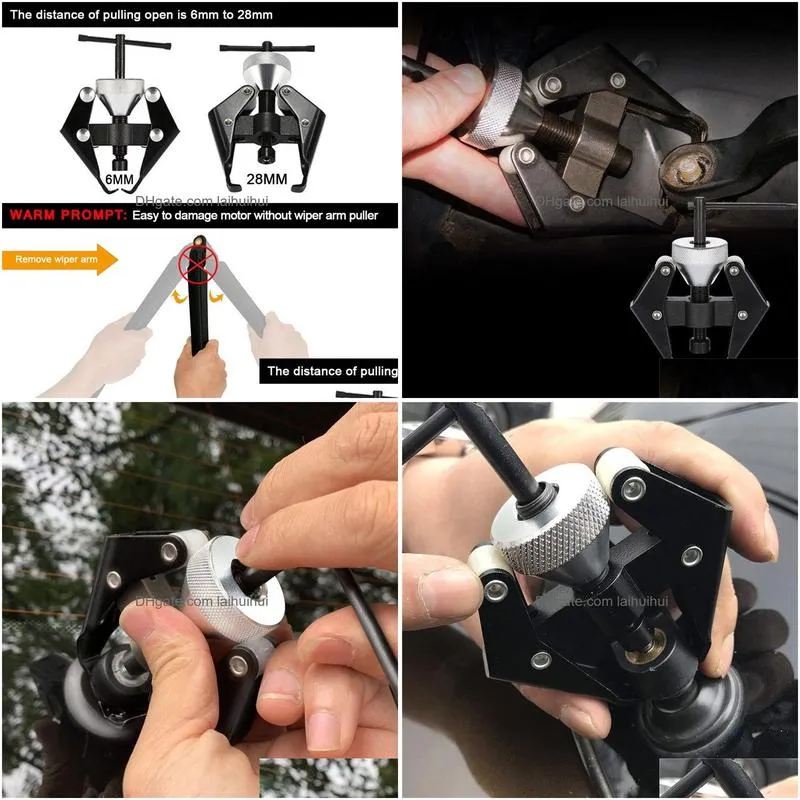 windshield wiper arm remover puller auto roller professional car battery terminal alternator extractor repair tools