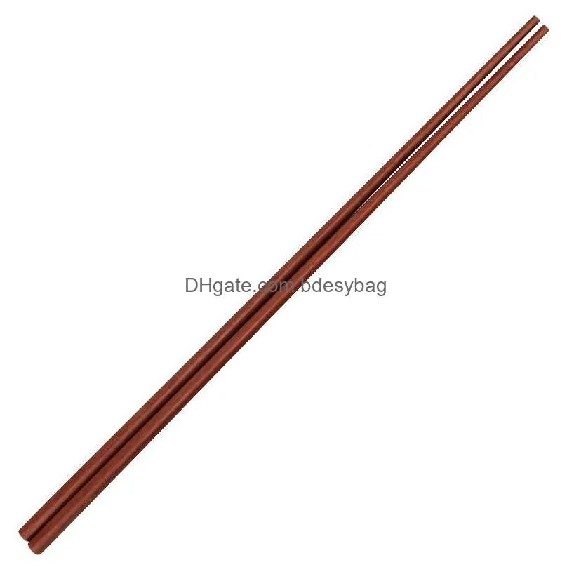42cm wooden long chopsticks cooking noodles fried chinese style food sticks ecofriendly kitchen tableware wholesale lx3740
