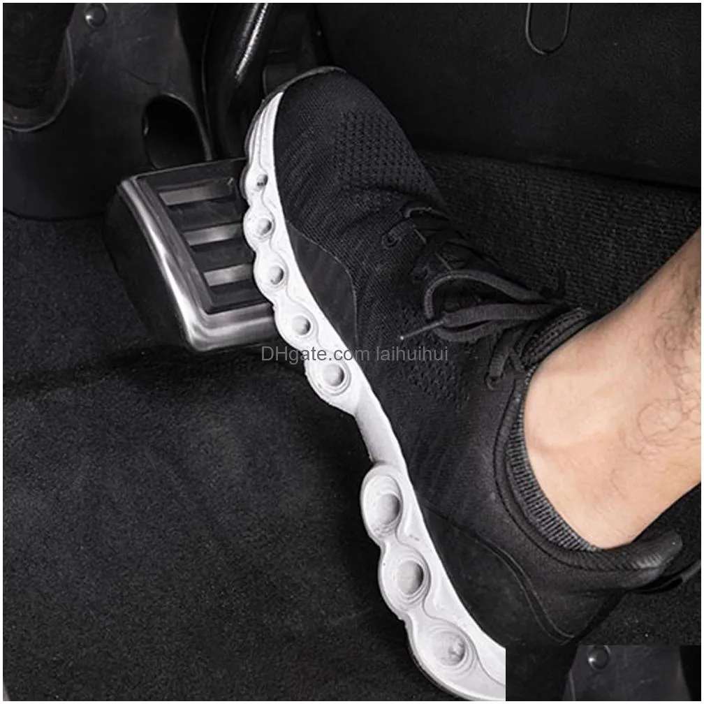 non-slip non-drilling car petrol pedal gas fuel brake pedal accelerator cover pad case trim frame for audi a4 a5 a6 a7 a8 q5 q7209v