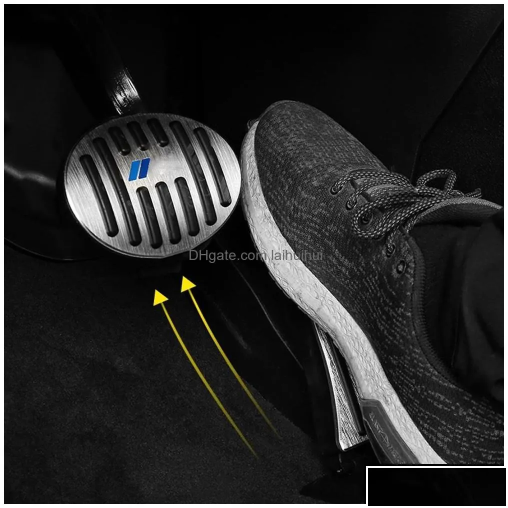 pedals nondrilling car gas fuel brake pedal accelerator er pad case foot rest frame interior accessories for x1 f48 207r drop delive