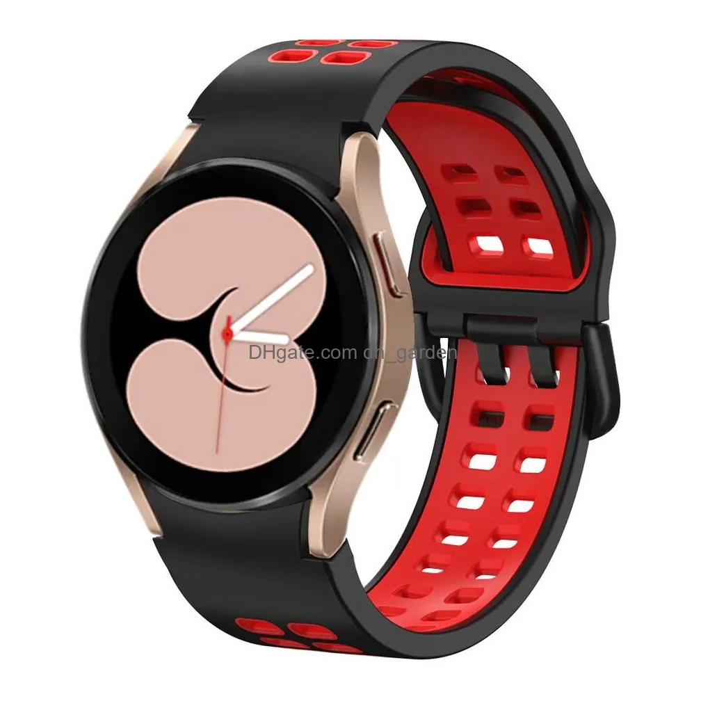 Watch Bands Band For Galaxy Watch Classic 46Mm Sport Sile Bracelet Drop Delivery Watches Watch Accessories Dhgarden Otw2C