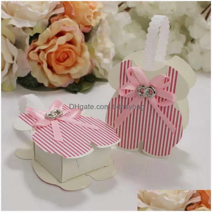 favor candy boxes paper wedding favor gift box pie party box baby shower gift box package birthday party favor bag ct0481