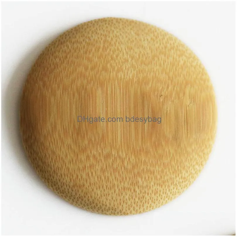 round bamboo snack plates seasoning dishes dessert plate wholesale lx4746