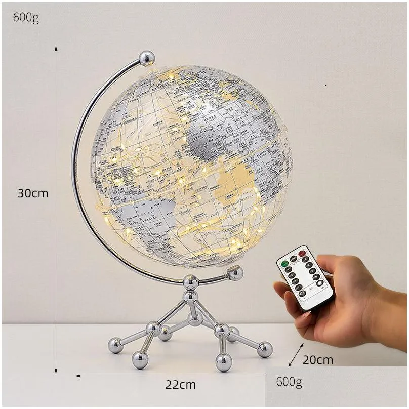 Decorative Objects Figurines Earth Ornament Vintage Home Decoration School Geography Teaching Supplies Office Desk Accessories Luxury Room