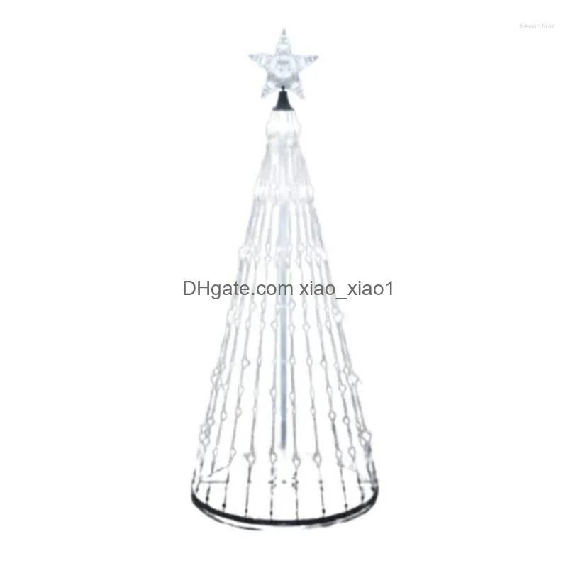 Christmas Decorations 2023 Animated Lightshow Cone Tree Led Yard Light String Lights Waterproof Ip44 Home Xmas Outdoor Decoration Dr Dhghj