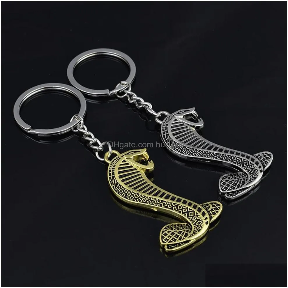 keychains double-sided mustang car metal keychain key ring chain pendant for advertising vehicle custom accessories219b