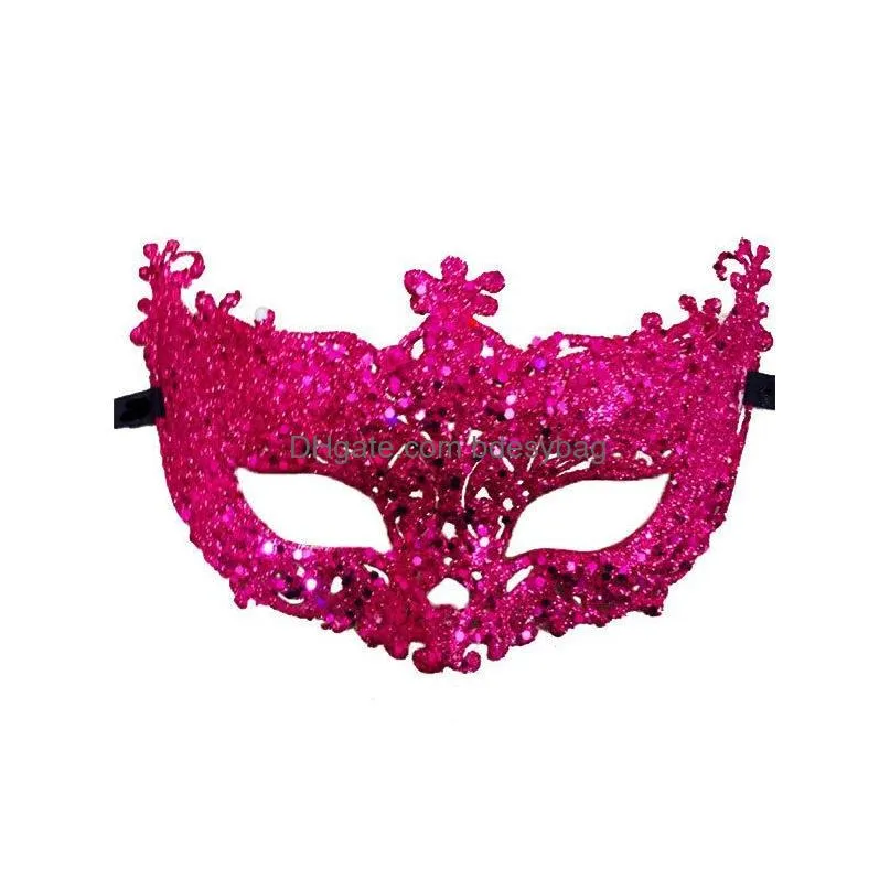 Party Masks Women Party Masks Fairy Eye Mask Masquerade Partys Dress Carnival Fancy Ball Costome Supplies Drop Delivery Home Garden Fe Dhgzm