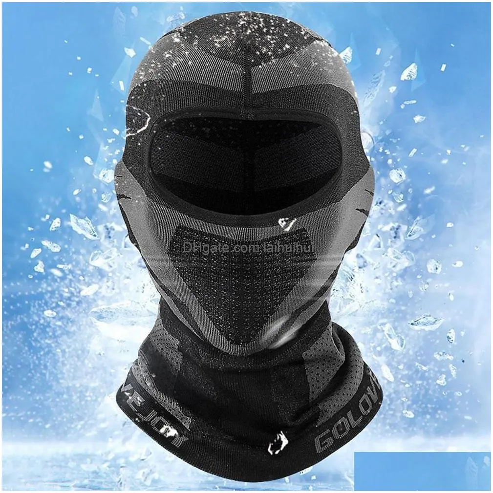 cycling caps masks winter motorcycle mask keep warm thermal knitting balaclava motorbike biker face mask windproof racing ski mask riding men women