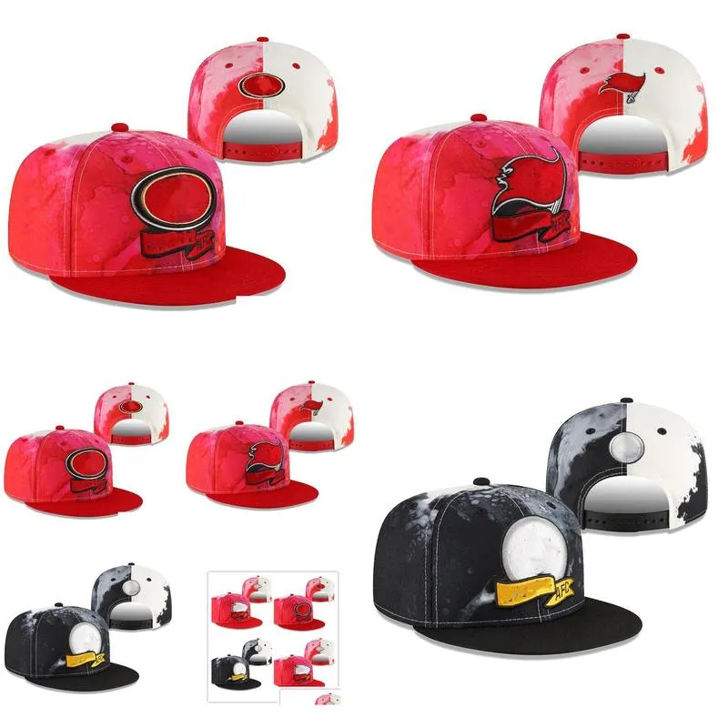 2022 Sideline Ink Dye Snapback Hat Football Hats Teams Cap Snapbacks Adjustable Mix Match Order All Caps