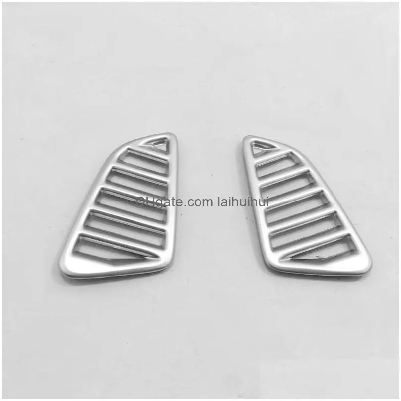 Other Interior Accessories Car Styling Abs Chrome For Nissan Navara Np300 D23 - Dashboard Outlet Sequins Internal Decorations Er Sti Dhznp