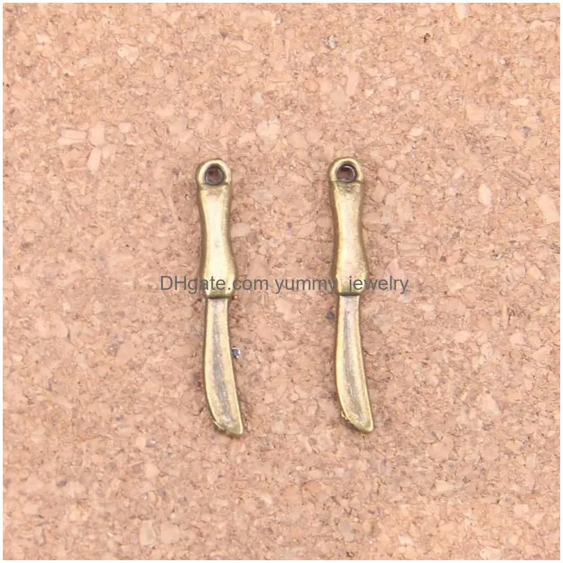 Charms Charms 35Pcs Operation Knife 25Mm Antique Pendants Vintage Bronze Jewelry Diy For Bracelet Necklace Drop Delivery Jewelry Jewel Dhd6P