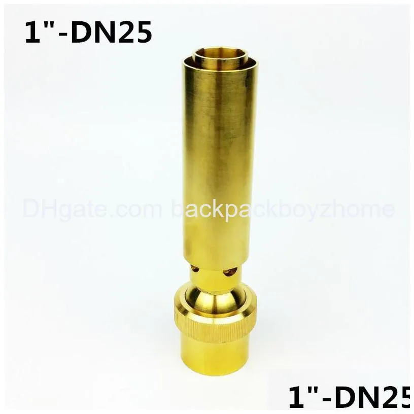 3/4 1 1.5 brass airblended bubbling  fountain nozzles spray head for garden pond