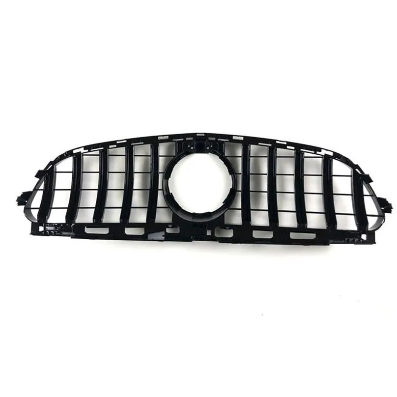 w212 abs material gt style racing grilles for e class180 2014-2016 replacement grille bumper grill