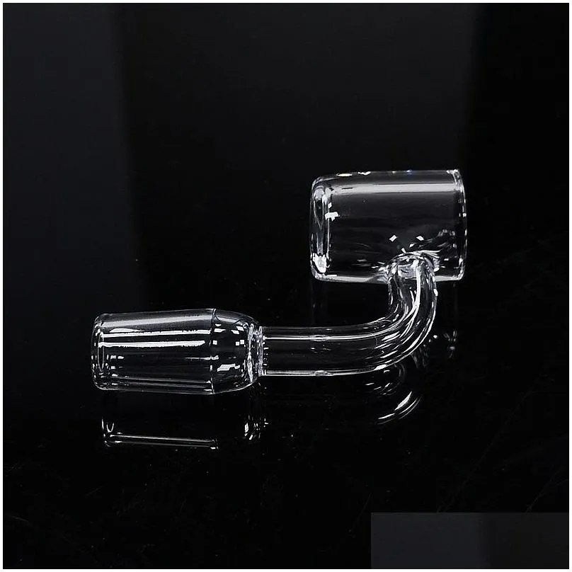 quartz banger 14mm 18mm 10mm nail smoking accessories terp pearls female male joint 90 45 degree 4mm thick dab rig tobacco tool bangers