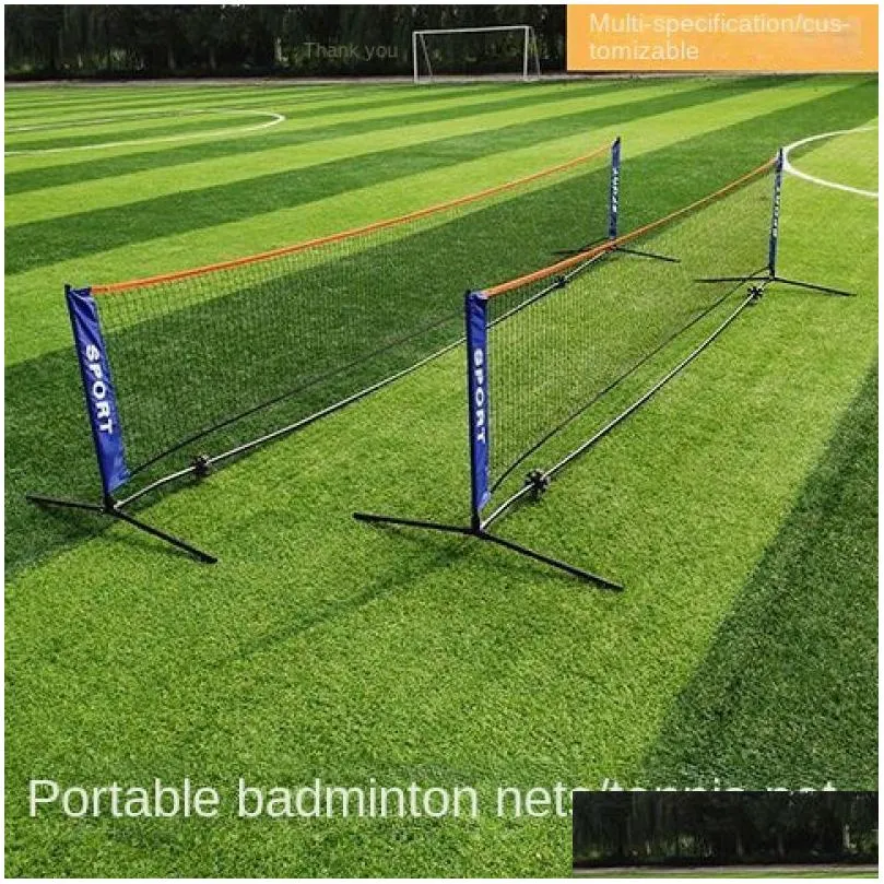 Portable Badminton Net Easy Setup Volleyball Net For Tennis Pickleball Training Indoor Outdoor Sports Dropshipping