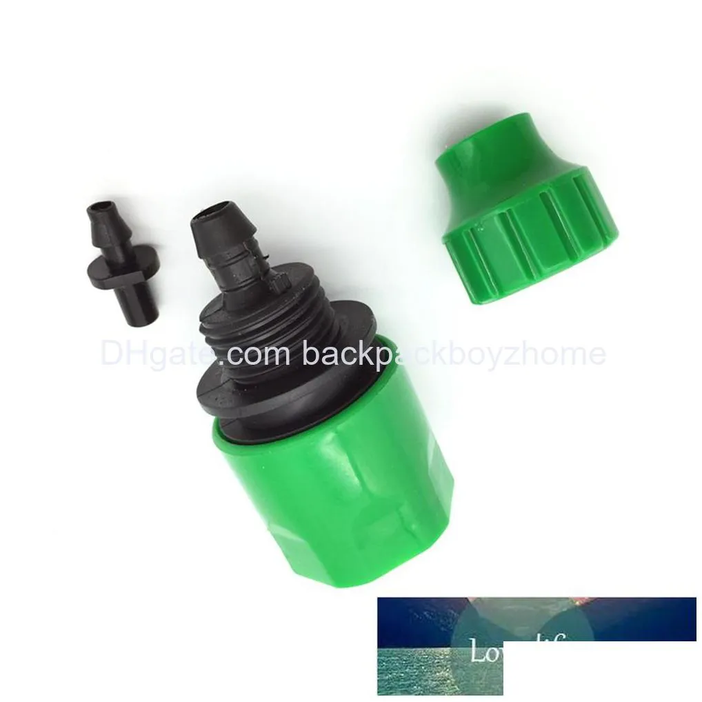 1pc 4/7mm hose pipe telescopic joint garden water drip quick fast coupling connector faucet tap adapter 47mm irrigation tools factory price expert