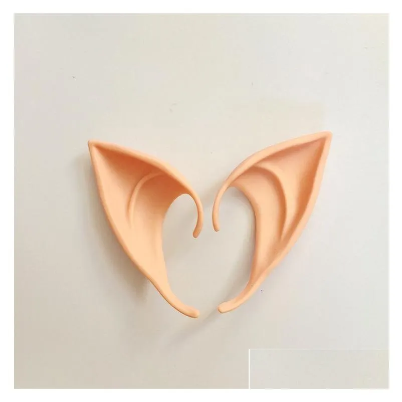 Elf Ear Halloween Fairy Cosplay Accessores Vampire Party Mask For Latex Soft False Ear 10cm And 12cm WX99344311161