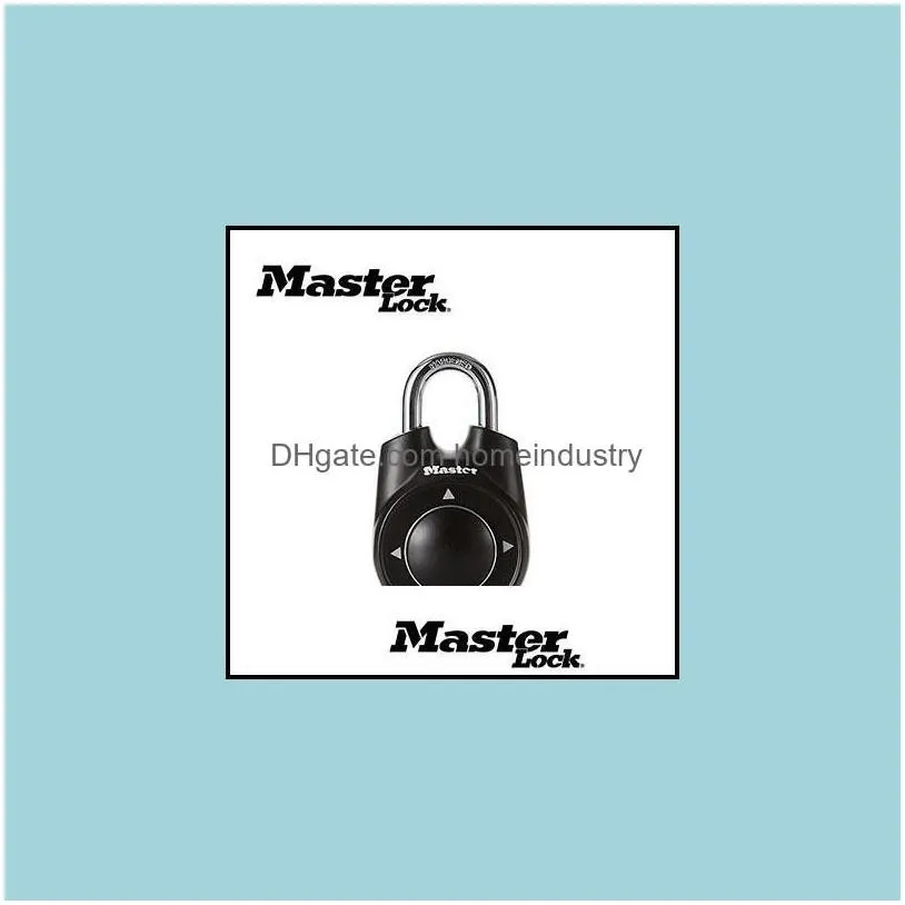 Master Lock Combination Directional Padlock Portable Security For Door