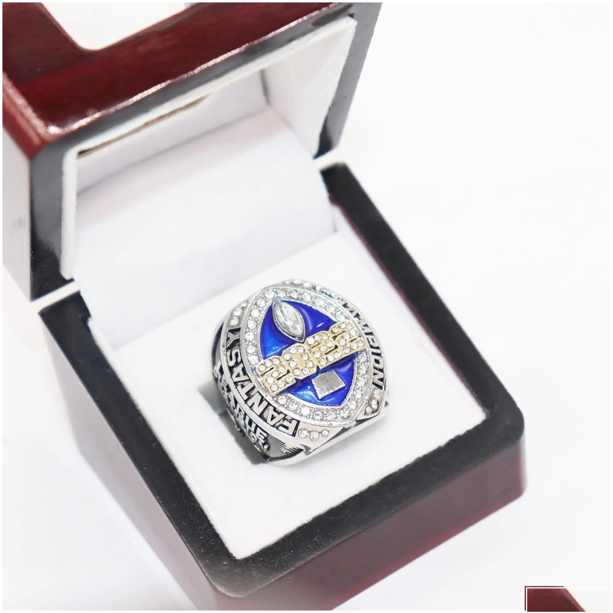 Cluster Rings Cluster Rings S 2022 Blues Style Fantasy Football Championship Fl Size 814 Drop Delivery 2021 Jewelry Chainworldzl Dhxb5 Dhzz7