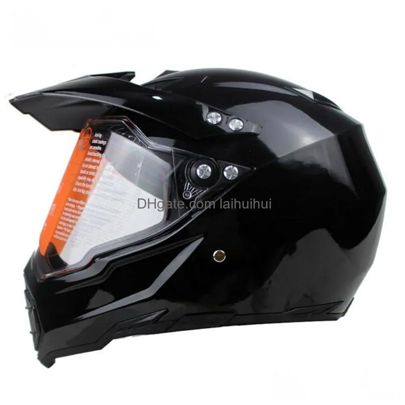 wholesale-high quality windproof motocross helmets off road motorcycle helmet with lens casque moto masks