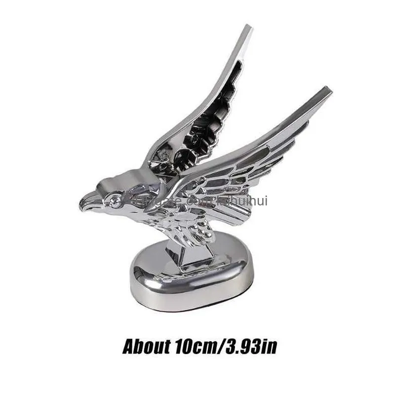  car bonnet front hood  ornament badge auto front cover chrome 3d  emblem modification accessories exterior decoration