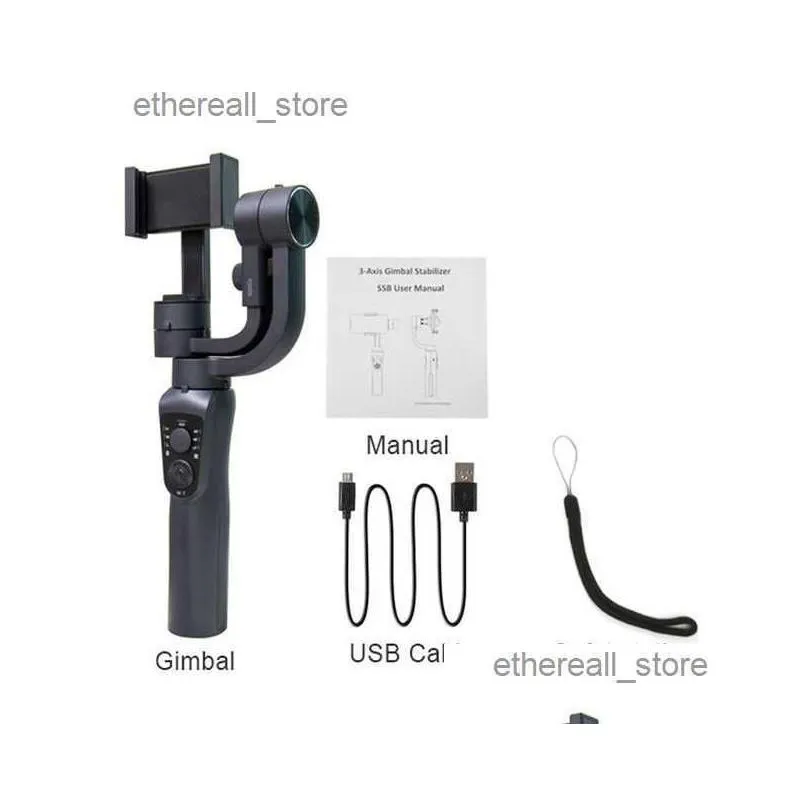 Stabilizers S5B 3 Axis Gimbal Handheld Stabilizer Cellphone Action Camera Holder Anti Shake Video Record Smartphone Gimbal For Phone