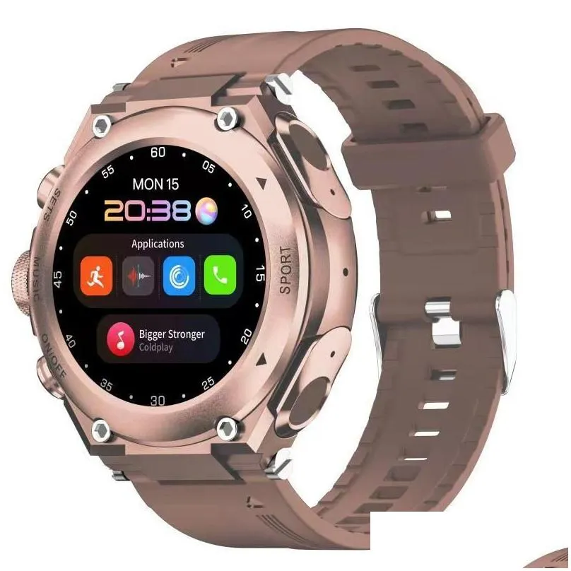 T92 smart watch 2-in-1 TWS Bluetooth headset dial-up call, local music, heart rate, blood pressure