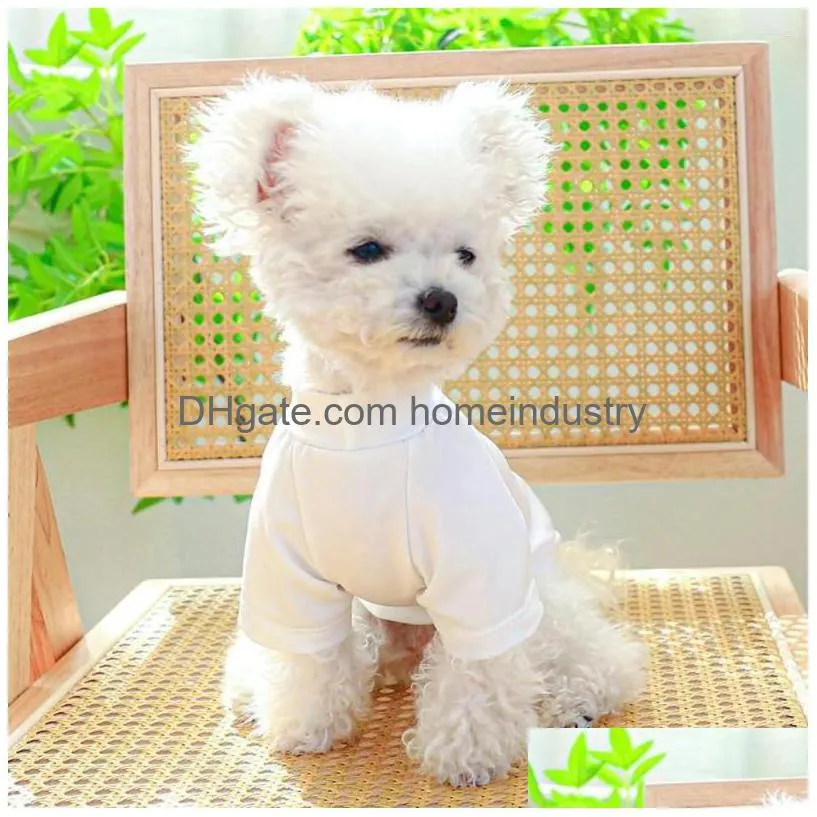 Dog Apparel Dog Apparel Puppy Shirt Mons Ie Close-Fitting Spring Summer Clothing Drop Delivery Home Garden Pet Supplies Dog Supplies Dhum4