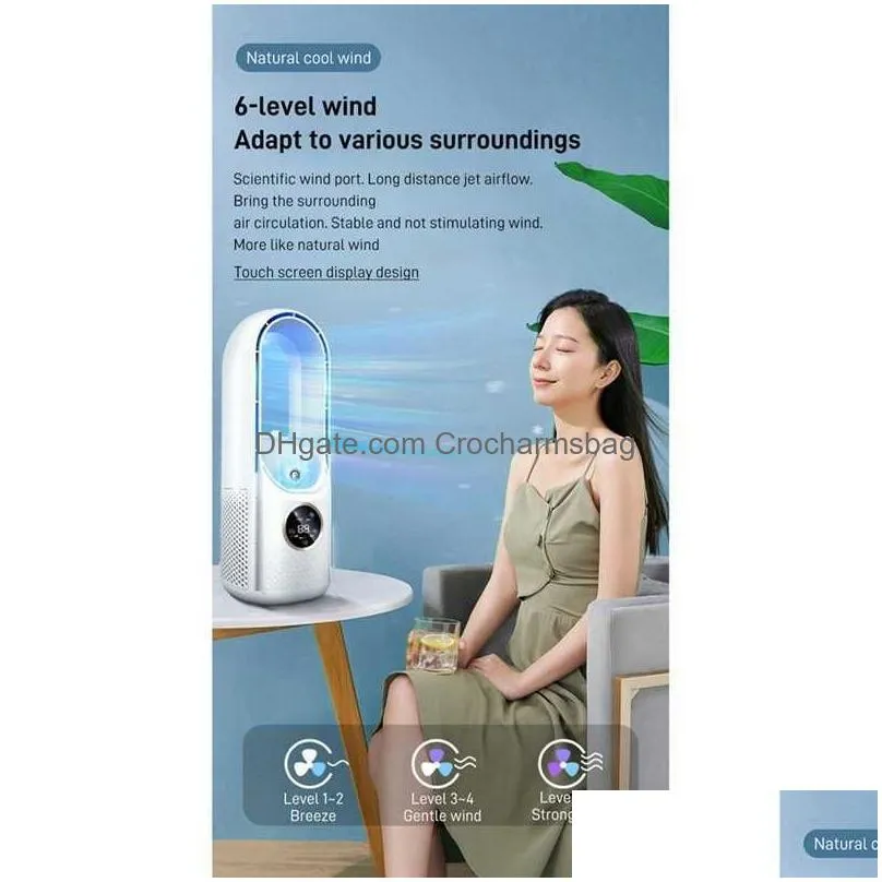 Other Home & Garden New Portable Leafless Electric Fan Air Cooler 6 Speed Silent Timer Conditioner Cooling Humidifier Desktop Conditio Dhdmz