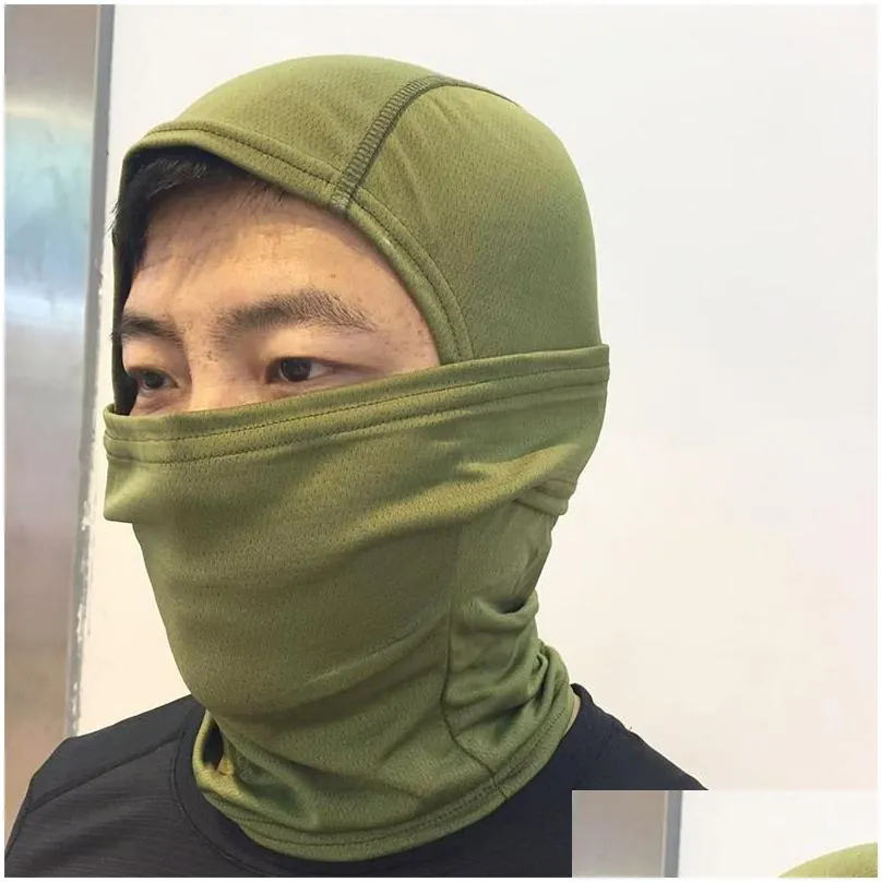 Tactical Camouflage Balaclava Full Face Scarf Mask Hiking Cycling Hunting Army Bike Military Head Cover Cap Caps & Masks