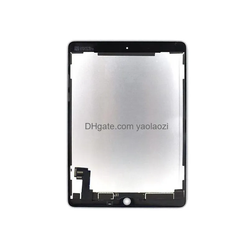 for ipad air 2 2nd ipad 6 a1567 a1566 lcd display touch screen digitizer glass lens assembly replacement whole221s