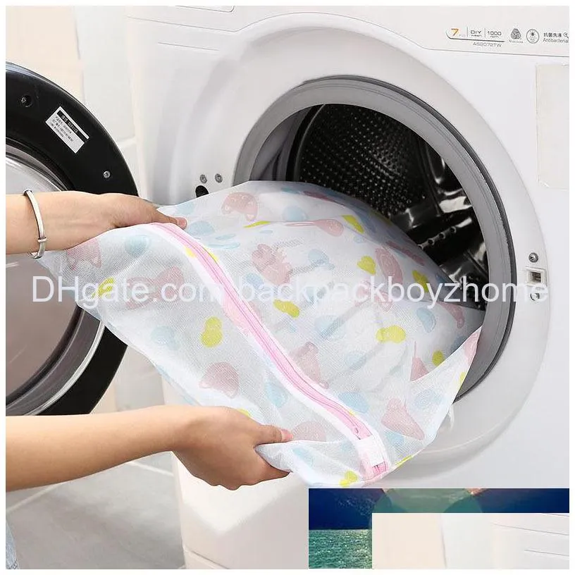 1/4/5 pcs/set mesh laundry bag underwear washing bags travel special clothing care bag washing machine clothes protection net factory price expert design