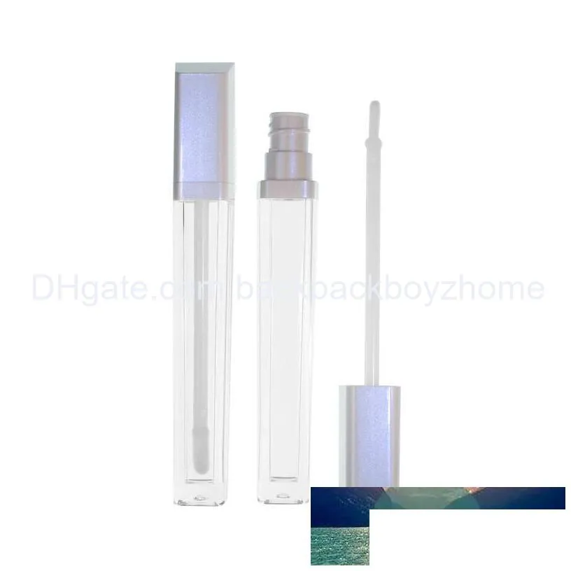 7ml makeup lip gloss tubes empty cosmetic lipgloss containers liquid lipstick refillable bottle eyelash split vials accessories