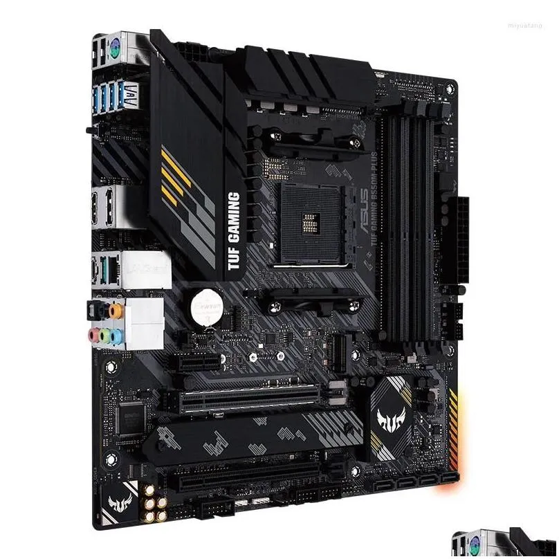 Motherboards AMD TUF GAMING B550M-PLUS DDR4 Motherboard AM4 Mainboard Support Ryzen 5000 3000 Series CPU R5 R7 R9 Kit RGB PCIE4.0