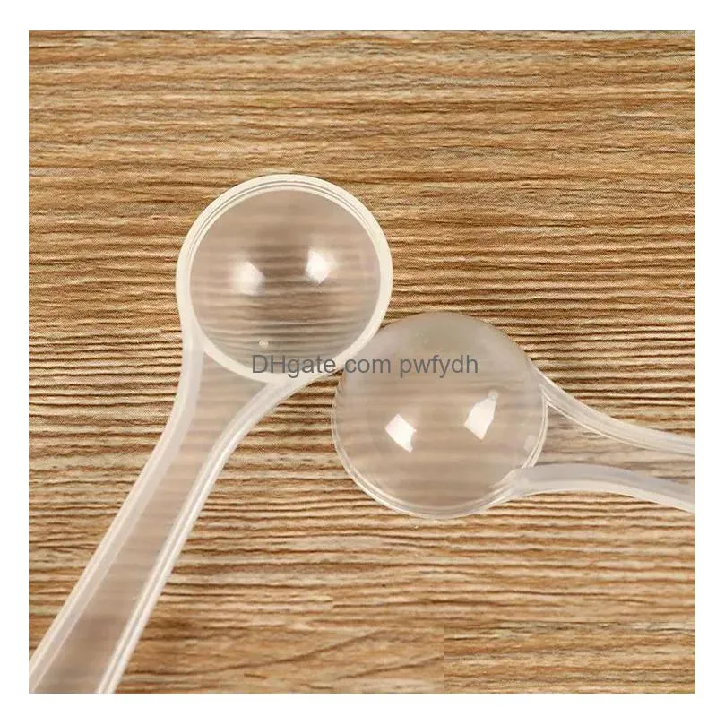 1g/2ml plastic measuring spoon for coffee milk protein powder kitchen scoop 10.20