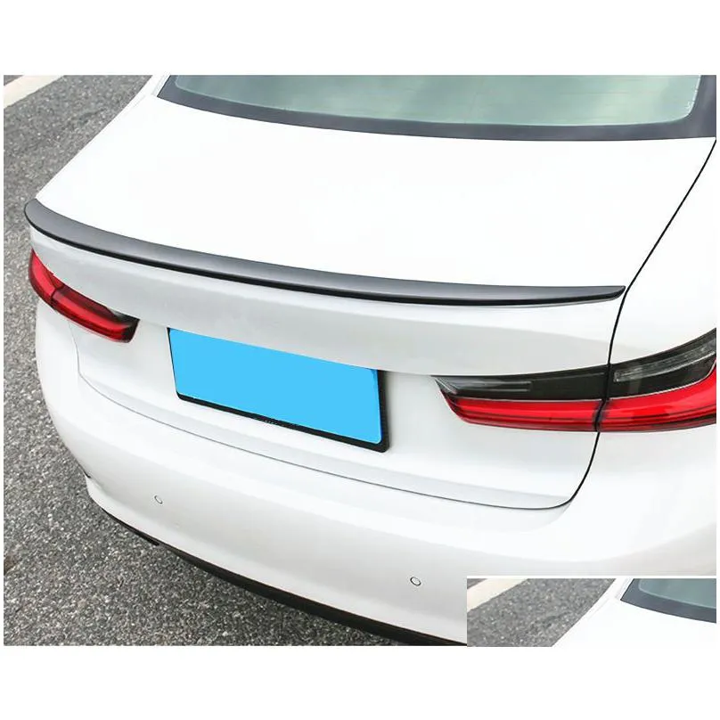 abs material car rear trunk wing lip spoiler for b-mw 3 series g20 m3/ m4/ mp style