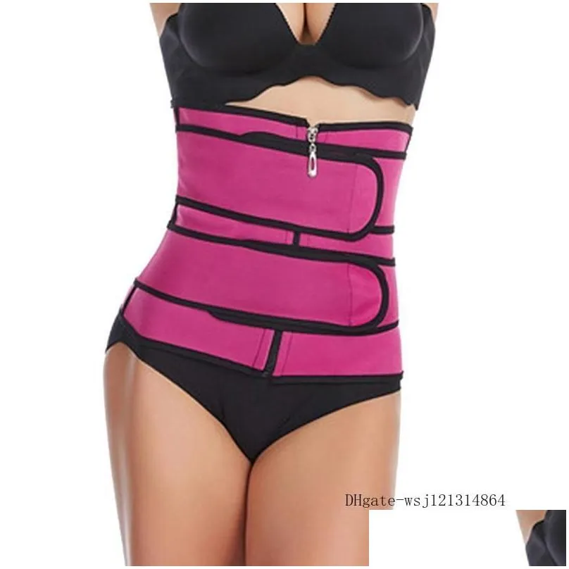  waist trainer women slimming sheath tummy reducing shapewear belly shapers sweat body shaper sauna corset workout trimmer be302a